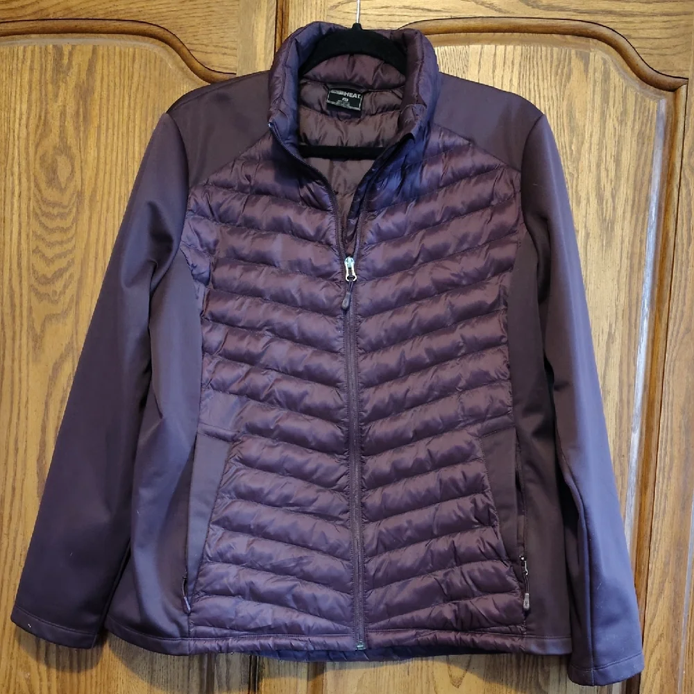 32 Degree Heat Women's Mixed Media Jacket XL - Picture 1 of 2